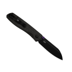 Kizer V3698A1 Renissance, Black Micarta, N690, Black PVD