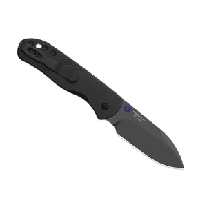 Kizer K3619.292BD3 Drop Bear 292 AirTi, Black Aluminum, M390, Gray PVD