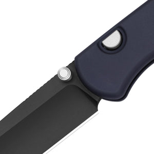 Kizer Ki3619BDA2 Drop Bear Zero, Dark Blue Aluminum, M390 Matte DLC Ultra