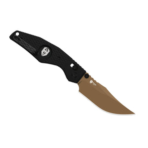 Kizer V3824CT2 Kinisis, Black G10, 14C28N, Sunset Metal PVD