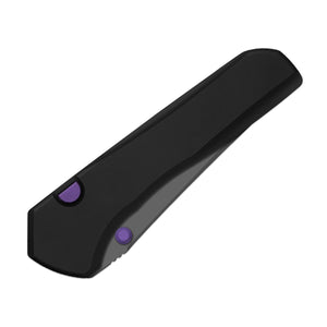 Kizer K3818ZBD1 Astur ZeroS, Black Aluminum, MagnaCut, Matte DLC Ultra