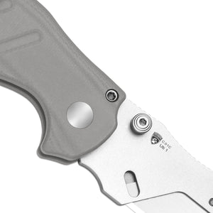 Kizer V3488.29JSA1 C01C Uti 1, Gray G10, 5Cr15MoV, Bead Blasted