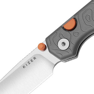 Kizer Ki3458.2BDA1 Begleiter 2.9, Gray Aluminum, S35VN