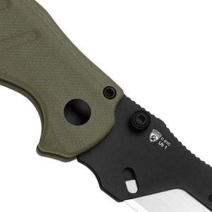 Kizer V3488.29JSA2 C01C Uti 1, Green G10, 5Cr15MoV, Black PVD