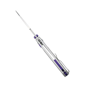 Kizer K3765BD3 Durandal, Multicolored Aluminum & FatCarbon Purple Haze, S35VN