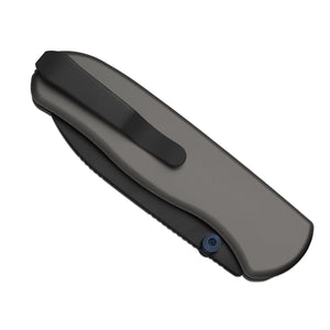 Kizer Ki3619BDA1 Drop Bear Zero, Dark Gray Aluminum, Elmax, Matte DLC Ultra