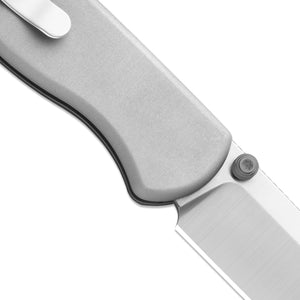 Kizer Ki3619BDA4 Drop Bear Zero, Light Gray Aluminum, M390