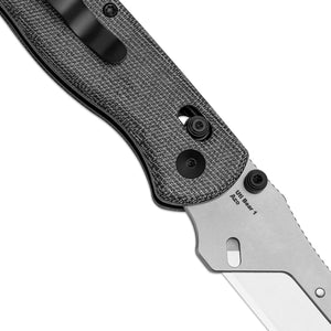 Kizer V3619JA3 Drop Bear Utility, Dark Grey Micarta, SK5 & 50Cr15MoV