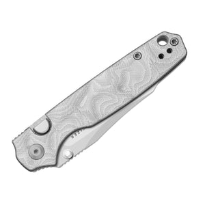Kizer V3789BCA1 Pokiman BLL, Silver Aluminum Foil G10, AEB-L