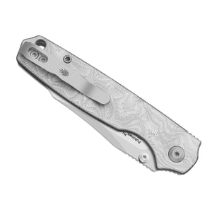 Kizer V3789BCA1 Pokiman BLL, Silver Aluminum Foil G10, AEB-L