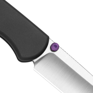 Kizer Ki3619BDA3 Drop Bear Zero, Black Aluminum, Elmax