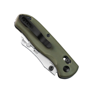 Kizer V3619JA6 Drop Bear Utility, Olive Green G10, SK5 & 50Cr15MoV