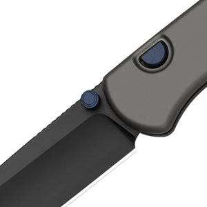 Kizer Ki3619BDA1 Drop Bear Zero, Dark Gray Aluminum, Elmax, Matte DLC Ultra