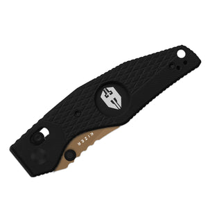 Kizer V3824CT2 Kinisis, Black G10, 14C28N, Sunset Metal PVD