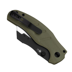 Kizer V3488.29JSA2 C01C Uti 1, Green G10, 5Cr15MoV, Black PVD