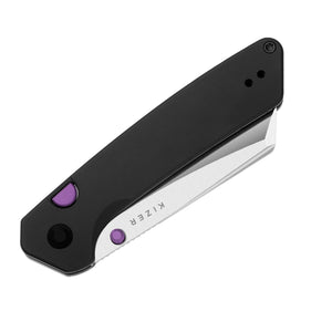 Kizer Ki3693A2 Madrac, Black Aluminum, S45VN