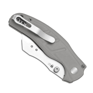 Kizer V3488.29JSA1 C01C Uti 1, Gray G10, 5Cr15MoV, Bead Blasted