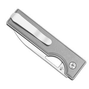 Kizer V3708A1 Little Ringbo, Gray Aluminum, AEB-L