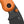 Kizer V2742A3 Microbe, Orange Aluminum, 14C28N, Black PVD