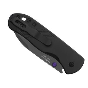 Kizer K3619.292BD3 Drop Bear 292 AirTi, Black Aluminum, M390, Gray PVD