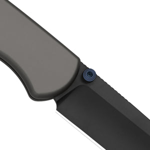 Kizer Ki3619BDA1 Drop Bear Zero, Dark Gray Aluminum, Elmax, Matte DLC Ultra