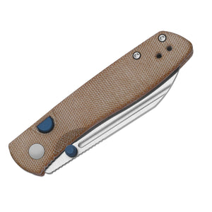 Kizer V3698A2 Renissance, Brown Norplex UltreX Micarta, N690