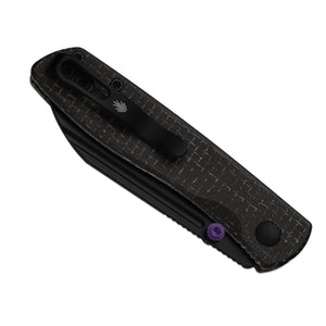 Kizer V3698A1 Renissance, Black Micarta, N690, Black PVD