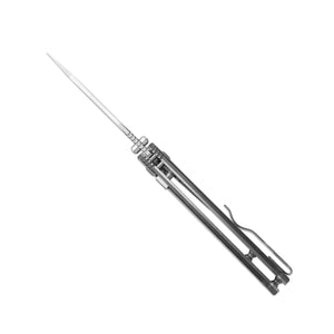 Kizer V3789BCA1 Pokiman BLL, Silver Aluminum Foil G10, AEB-L