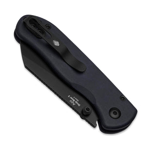 Kizer V3619.2CS1 Drop Bear 2, Blue Richlite, Nitro-V, Matte DLC