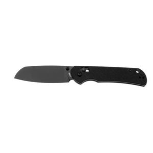 CJRB Lyrid Crossbar Lock Knife Black G-10 (3.1" Black)