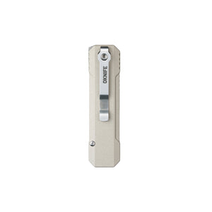 OKNIFE LK Folding Pocket Knife w/ Rechargeable Flashlight