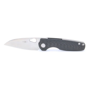 TwoSun TS129-M390 Frame Lock Knife Titanium + Carbon Fiber Handle (3.3" M390)