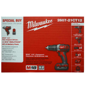 Milwaukee 2607-21CT12