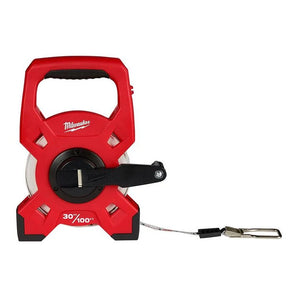 48-22-5330 Milwaukee 30m/100' Fiberglass Open Reel Long Tape Measure
