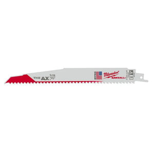 Milwaukee 48-00-8026 9 In. 5/8 TPI White Bi-Metal Reciprocating Saw Blade 25PK