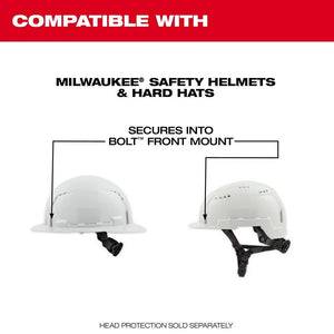 Milwaukee 48-73-1410 BOLT Visor / Face Shield - Clear Dual Coat Lens (Open Box)
