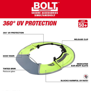 Milwaukee 48-73-1073 Bolt Sun Visor