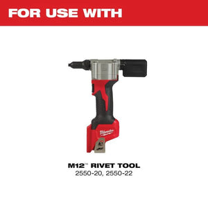 Milwaukee 48-95-0100 M12 Rivet Tool 6 in. Extension (Open Box)