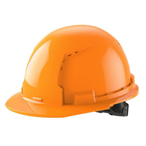 Milwaukee 48-73-1232 Orange Full Brim Vented Hard Hat 6PT Ratcheting Suspension