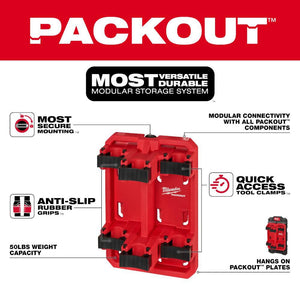Milwaukee 48-22-8349 PACKOUT Shop Storage Long Handle Tool Rack