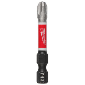 Milwaukee 48-32-4463 SHOCKWAVE 2 in. Impact Phillips #3 Power Bit