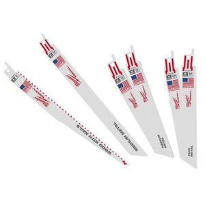 Milwaukee 49-22-1306 SAWZALL General Purpose 6 Piece Blade Set