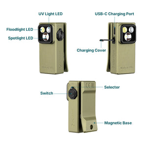 OLIGHT OCLIPULTRAOAL OLIGHT Oclip Ultra (Olive Green）