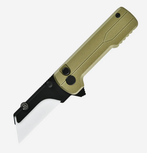 Oknife U1 Ultra (Olive Green) Pocket Folding Utility Knife with Ceramic Blade