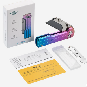 Oknife U1 Ultra (Snowflake Colorful) Utility Knife with Ceramic Blade