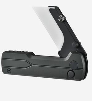 Oknife U1 Ultra (Stealth Grey) Pocket Folding Utility Knife with Ceramic Blade