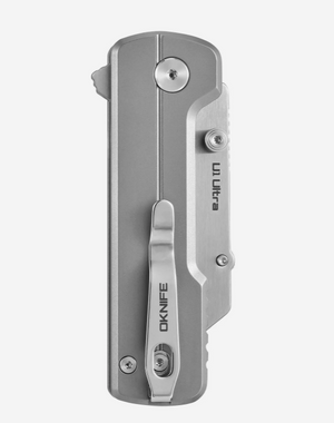 Oknife U1 Ultra (Titanium) Pocket Folding Utility Knife with Ceramic Blade