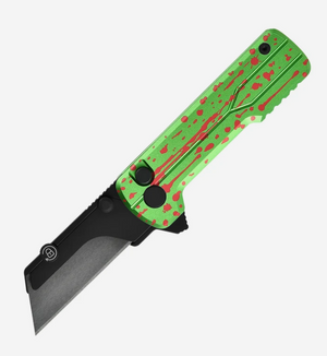 Oknife U1 Ultra (Zombie Green) Pocket Folding Utility Knife with Ceramic Blade