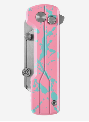 Oknife U1 Ultra (Zombie Pink) Pocket Folding Utility Knife with Ceramic Blade