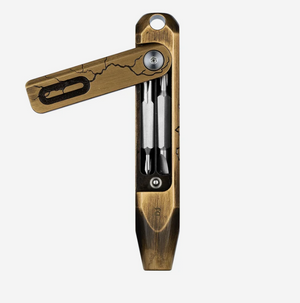 Oknife Otacle D1 Cracked Brass EDC Multi-Bit Driver